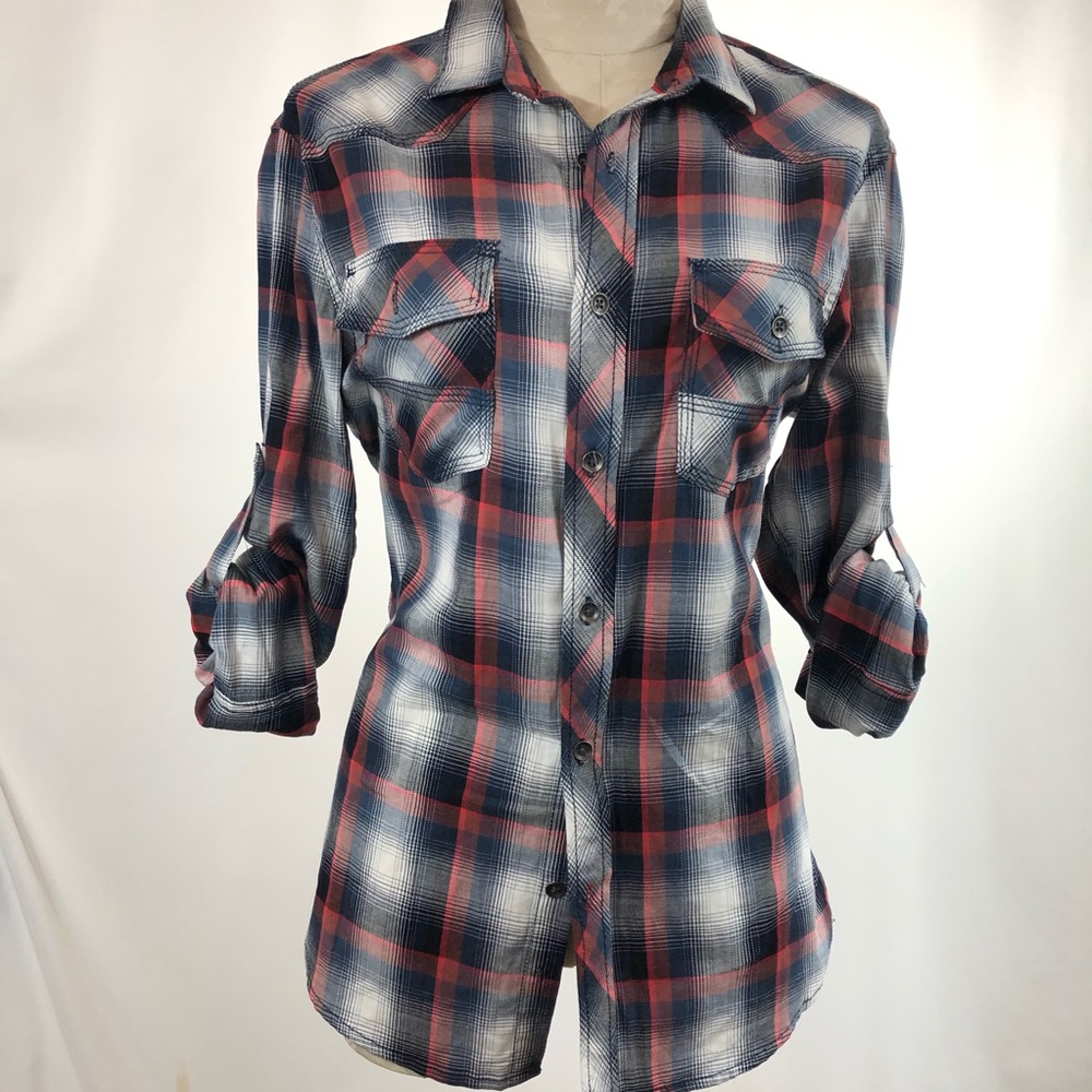 Rock and Republic plaid shirt